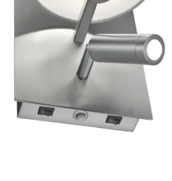 Wandlampe mit Schalter Metall Stoff Leselicht flexibel