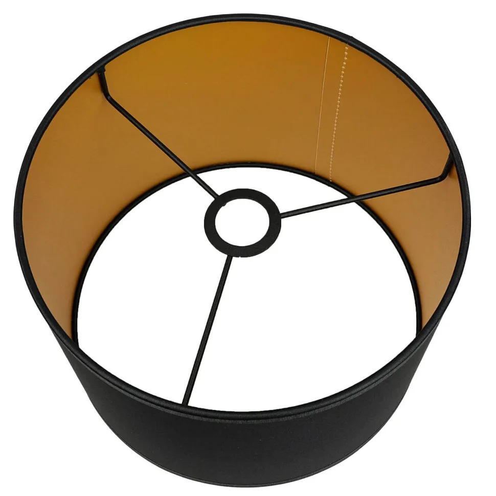 Wandlampe mit Schalter Schwarz Gold VIPER flexibel