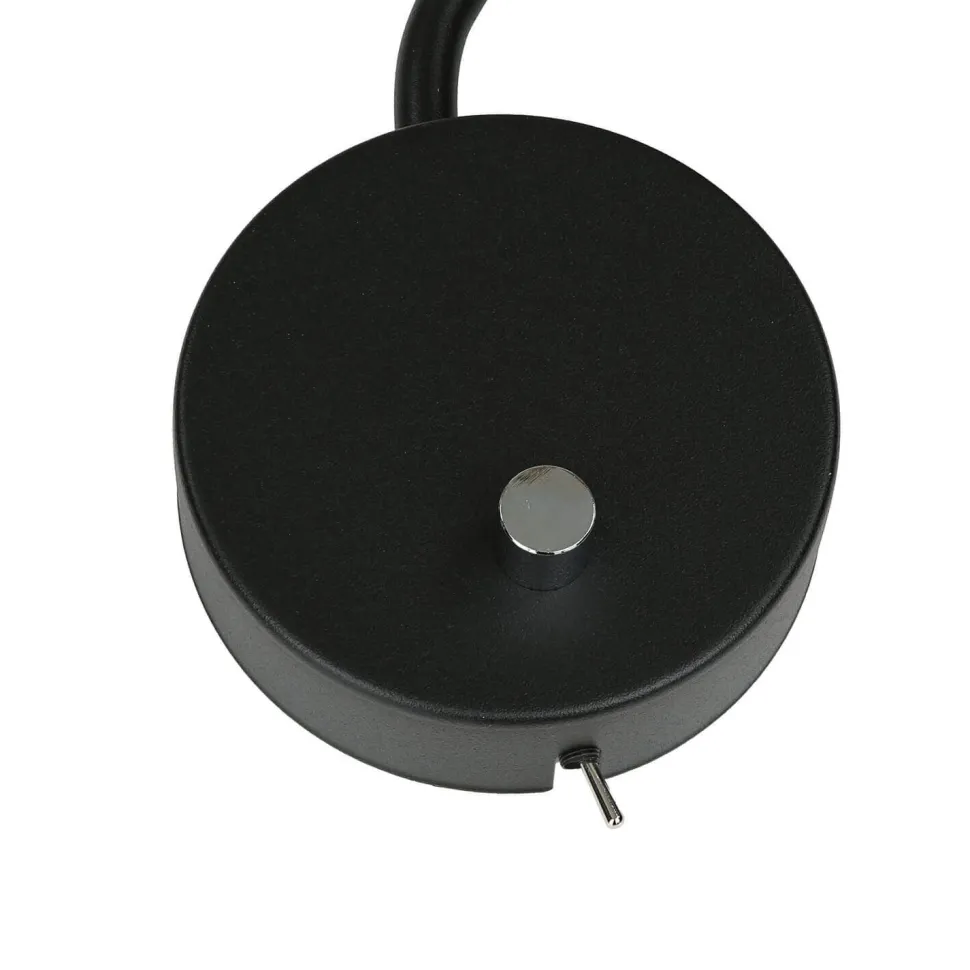 Wandlampe mit Schalter Schwarz Gold VIPER flexibel