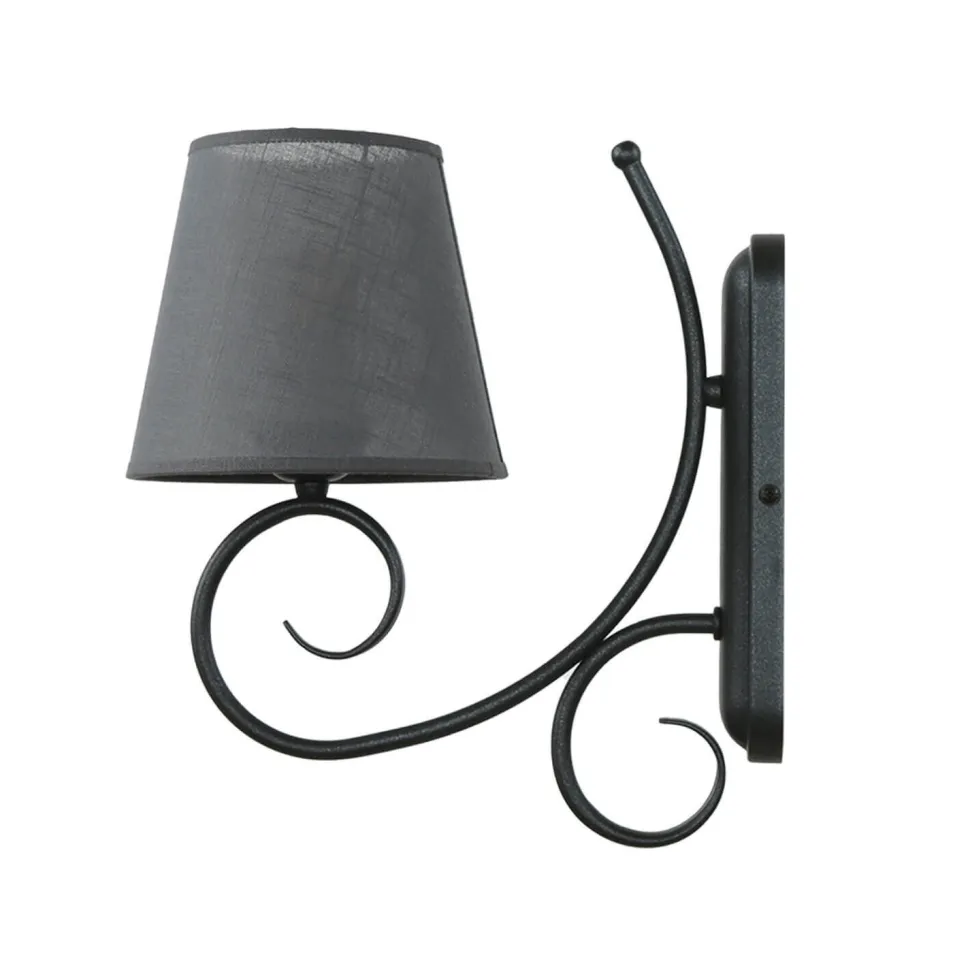 Wandlampe Romantisch Anthrazit Landhaus gemütlich