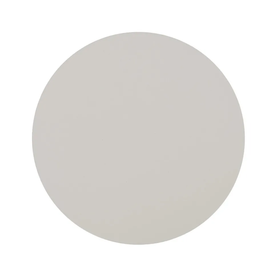 Wandlampe rund Ø 20 cm klein Metall Beige 2x G9 indirekt