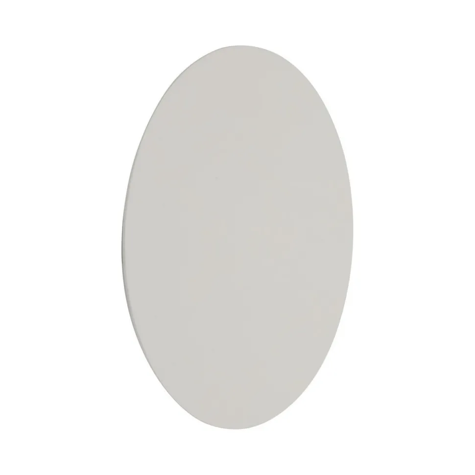 Wandlampe rund Ø 20 cm klein Metall Beige 2x G9 indirekt