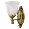 Wandlampe Schirm Jugendstil IP44 blendarm Badezimmer