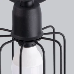 Wandlampe Schwarz schwenkbar klein Retro E14