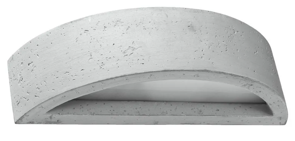 Wandlampe Up Down Beton 40 cm indirekt E27 innen