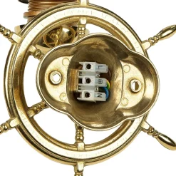 Wandlampe VELIERO Messing Maritim außergewöhnlich