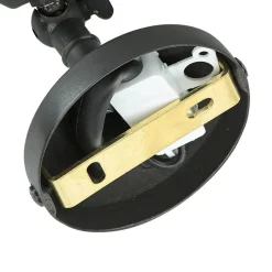 Wandlampe Vintage in Bronze aus echtem Messing