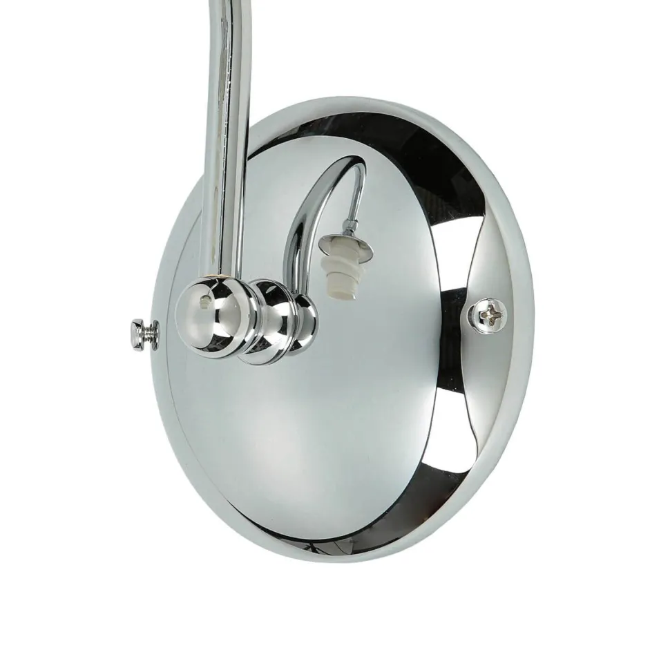 Wandlampe Weiß Chrom NABO Wandleuchte Bad Flur