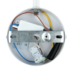 Wandlampe Weiß verstellbar Metall GU10 mit Schalter