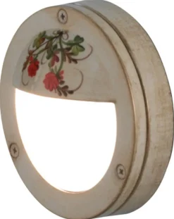 Wandleuchte außen Aluminium G9 IP44 Ø 14,5 cm rund