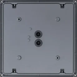 Wandleuchte außen 2-flammig IP54 Graphit E14 Glas Aluminium