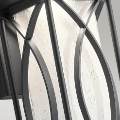 Wandleuchte außen H: 32,3 cm IP44 E27 Balkon Terrasse