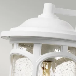 Wandleuchte außen IP44 Vintage Weiß E27 Garten Haus