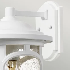 Wandleuchte außen IP44 Vintage Weiß E27 Garten Haus