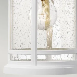 Wandleuchte außen IP44 Vintage Weiß E27 Garten Haus