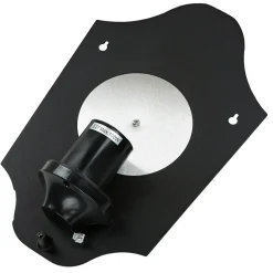 Wandleuchte Außen Kirchenglas IP43 Schwarz Haus