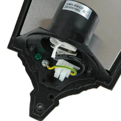 Wandleuchte Außen Laterne Goldschwarz Aluminium