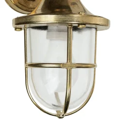 Wandleuchte Außen Messing Haustür Maritim IP64