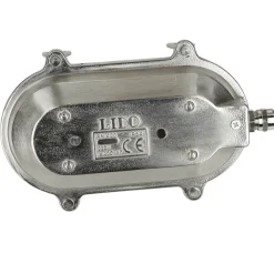 Wandleuchte Außen Nickel Maritim IP64 Echt-Messing