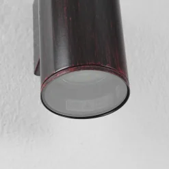 Wandleuchte Außen Riga Antikbraun 2-Flmg