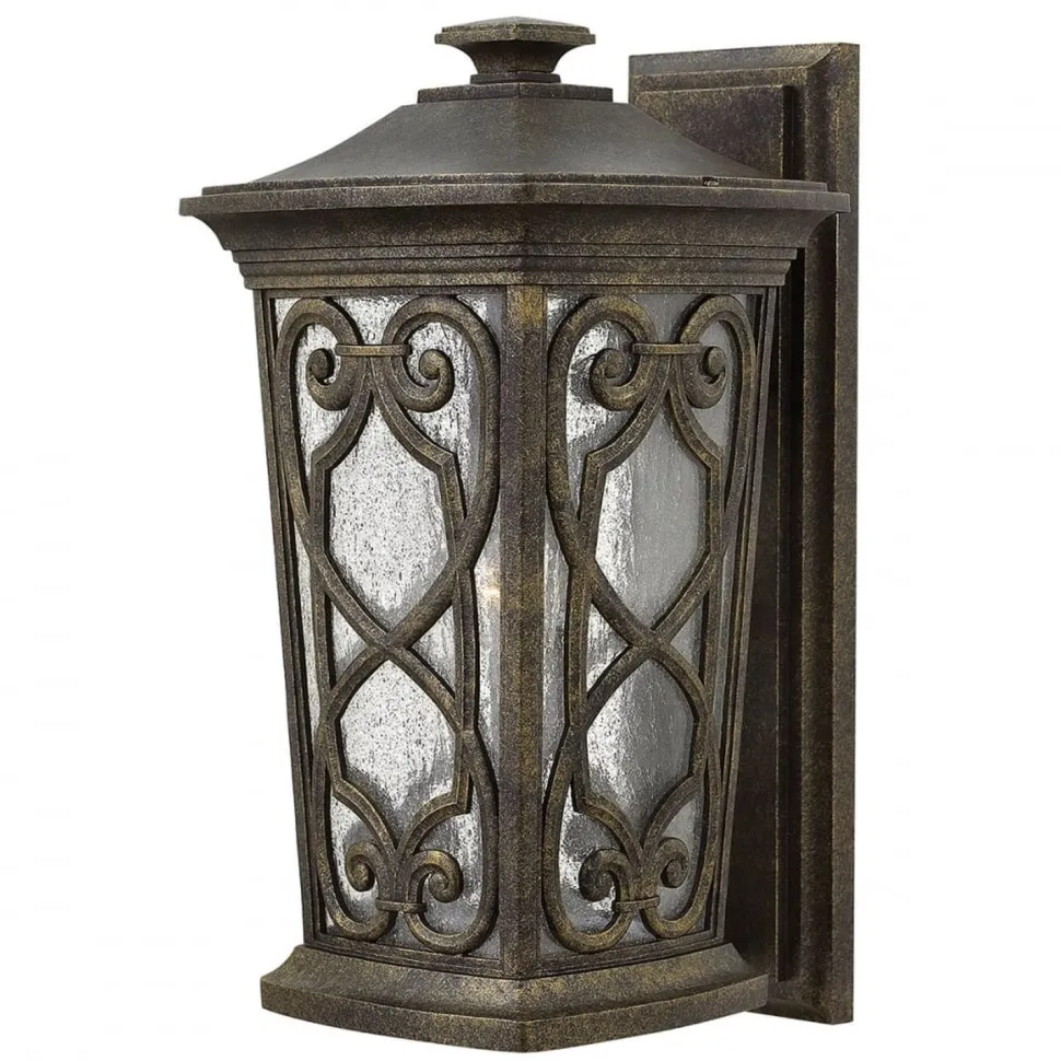 Wandleuchte Außen Rustikal Terrasse Haustür Braun