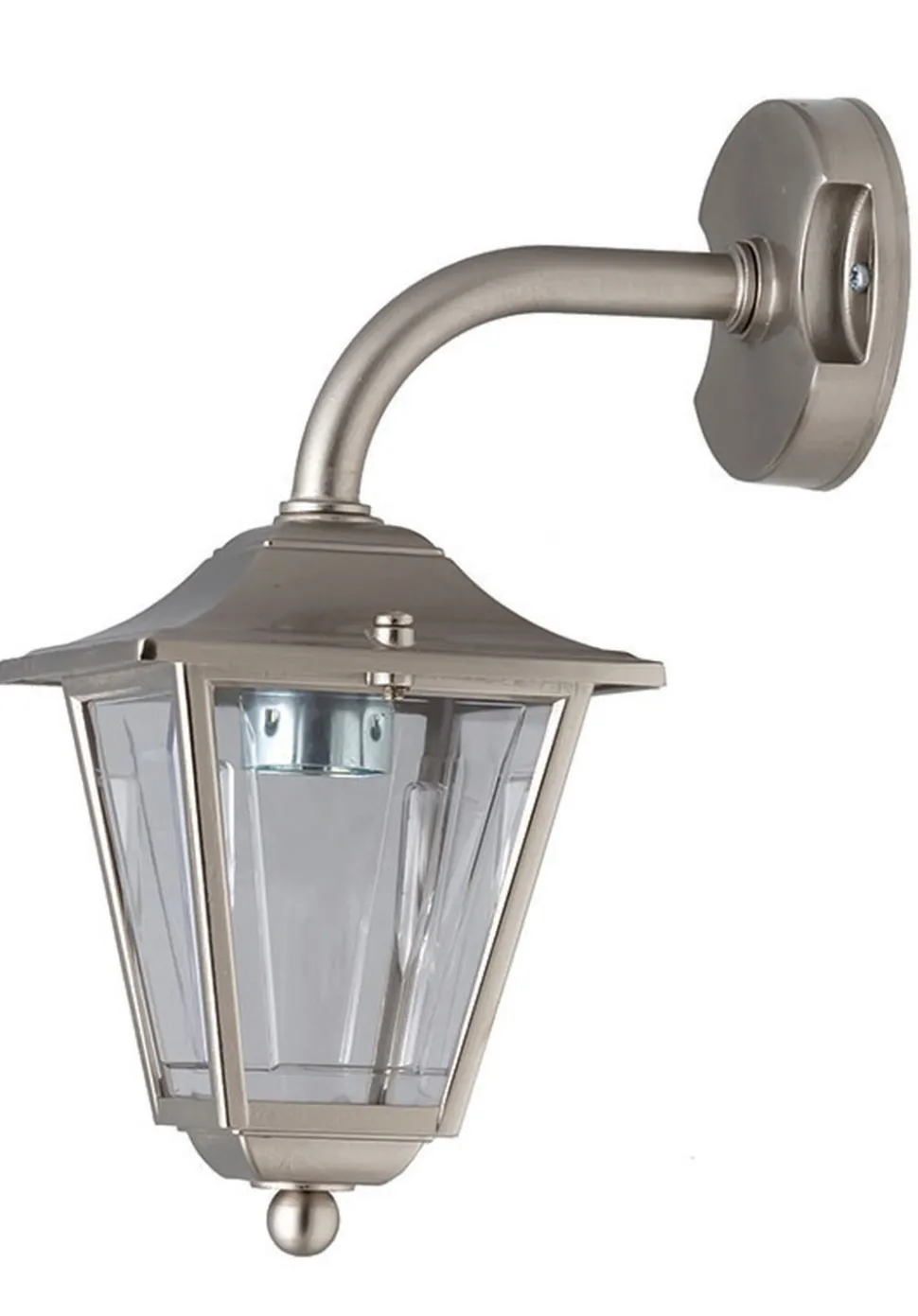 Wandleuchte Außen Rustikal IP43 Haus Echt-Messing