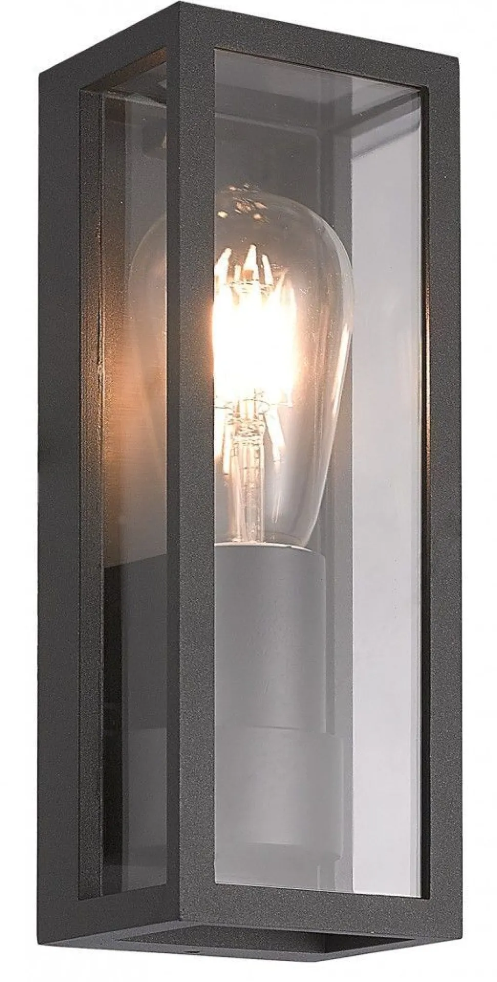 Wandleuchte Außen Schwarz IP65 KAMPEN Außenlampe