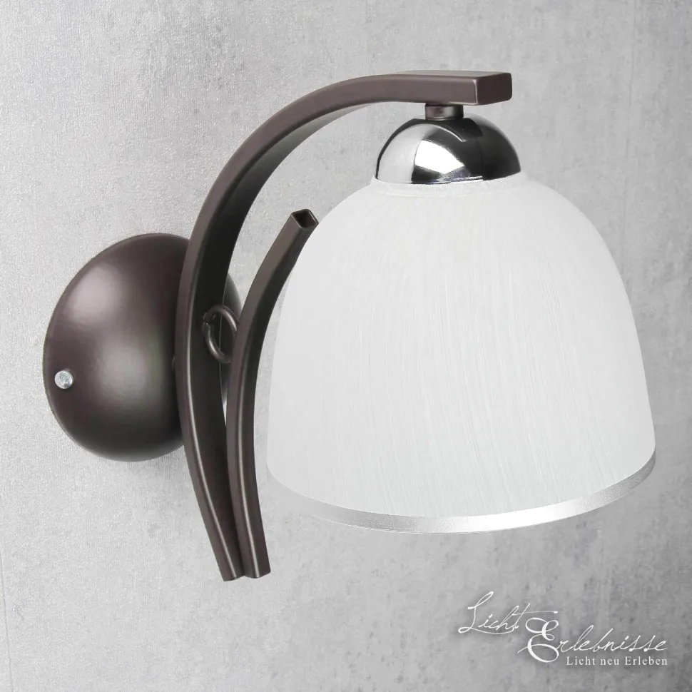 Wandleuchte AVIA in Schwarz