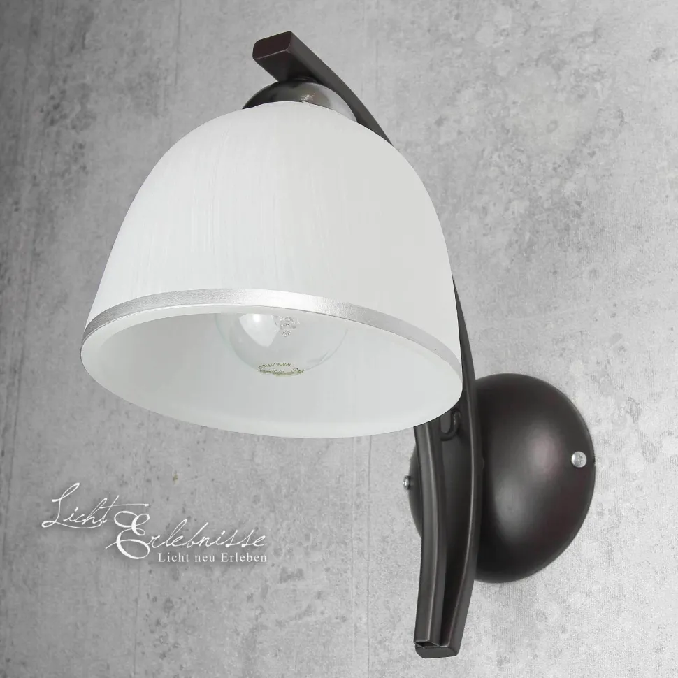 Wandleuchte AVIA in Schwarz