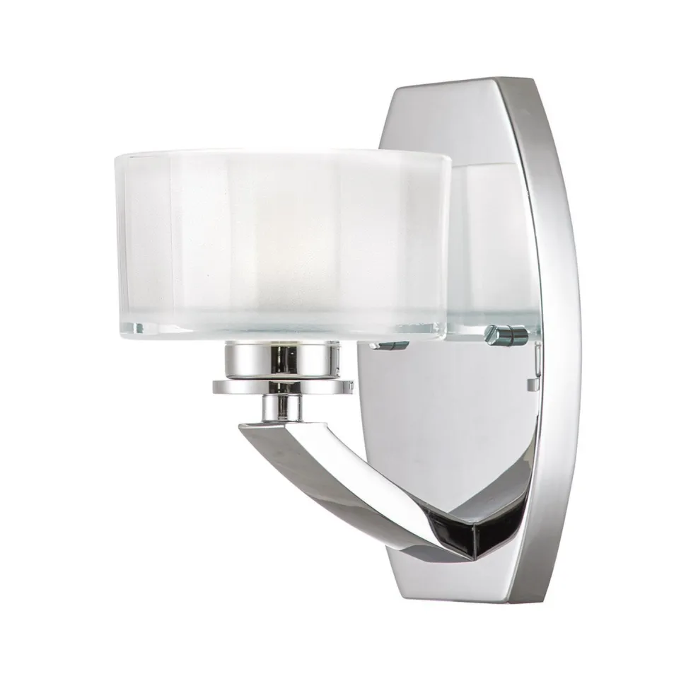 Wandleuchte Badezimmer LED G9 3000 K IP44 H: 20,3 cm klein