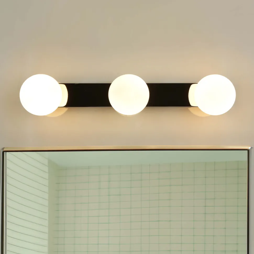 Wandleuchte BRAZOS in Chrom 3-flmg