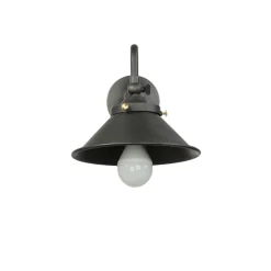 Wandleuchte Bronze Dunkel aus Echt-Messing