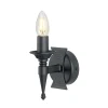 Wandleuchte CAMELOT 7 Schmiedeeisen Schwarz Lampe