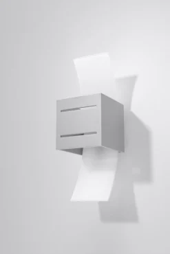 Wandleuchte CARLO in Grau