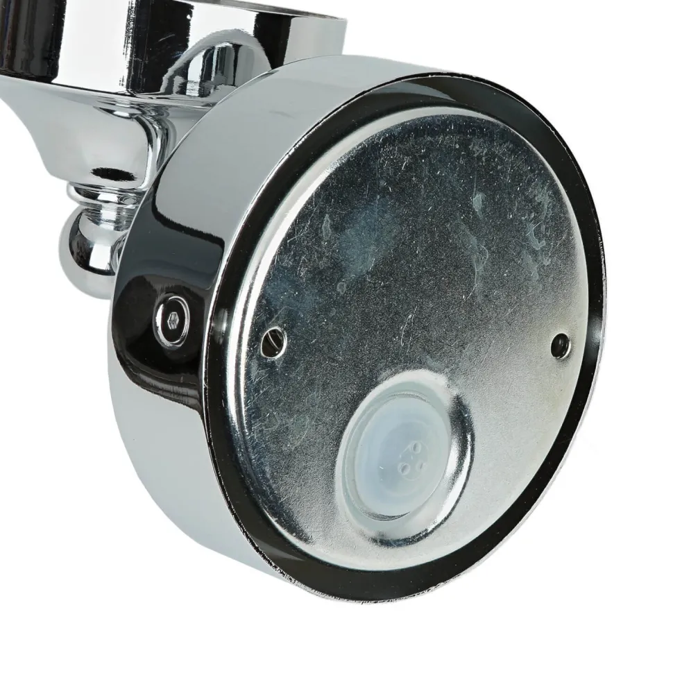 Wandleuchte Chrom Glas Klar Bali