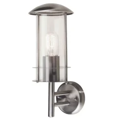 Wandleuchte COLLIN 304er Edelstahl IP44 Maritim