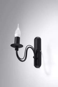 Wandleuchte FIORANO in Schwarz