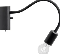 Wandleuchte FLEX in Schwarz