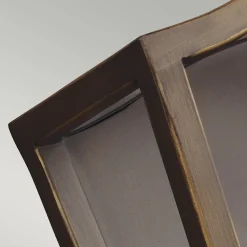 Wandleuchte innen Metall Vintage Design Messing antik