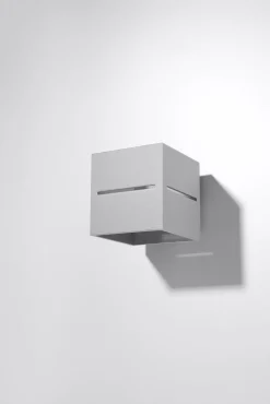 Wandleuchte LORUM in Grau