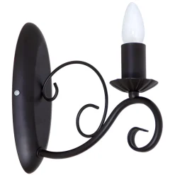 Wandleuchte MAURO in Schwarz