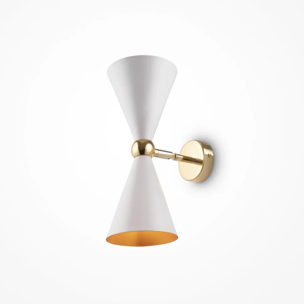 Wandleuchte Metall E14 Up Down 32 cm hoch Schwenkarm