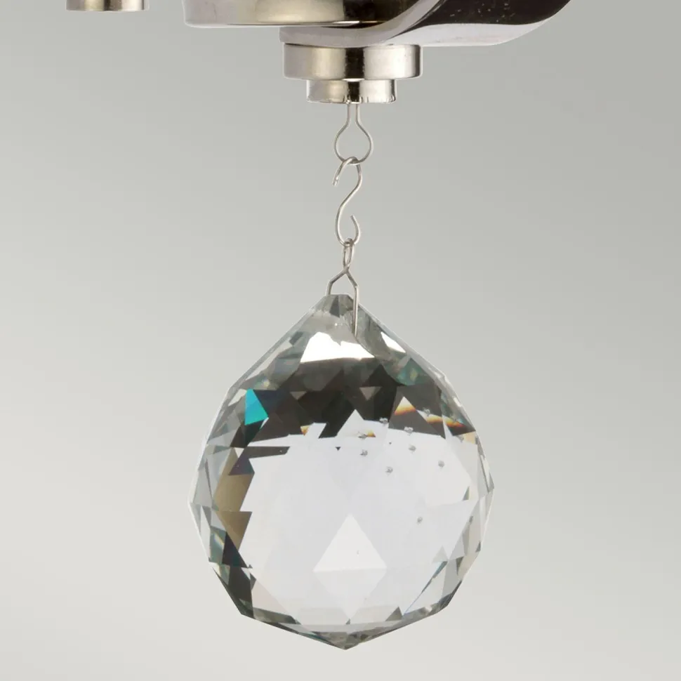 Wandleuchte Metall in Nickel E14 Klassisch dekorativ