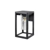 Wandleuchte mit Bewegungsmelder IP44 Schwarz Outdoor