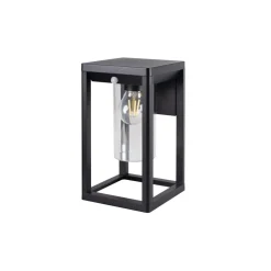 Wandleuchte mit Bewegungsmelder IP44 Schwarz Outdoor