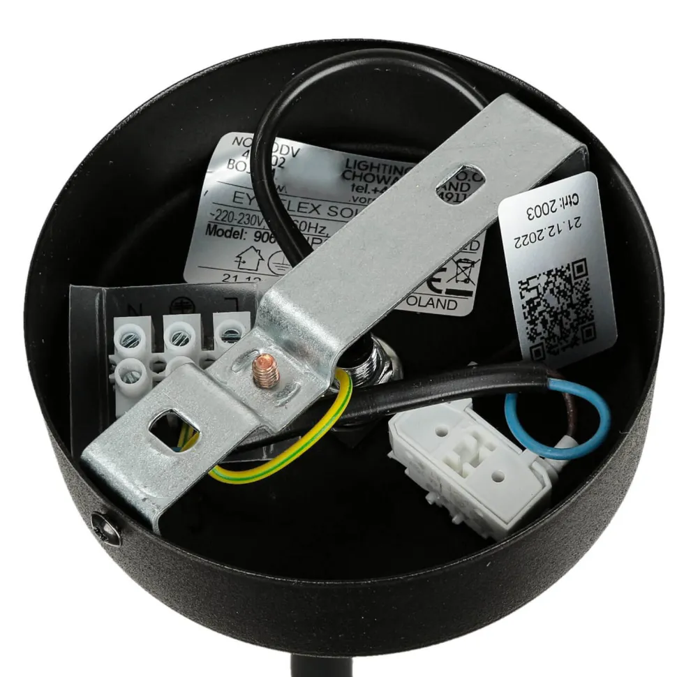 Wandleuchte mit Schalter Schwanenhals GU10 Schwarz Messing