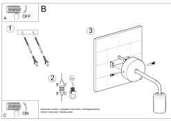 Wandleuchte Retro Metall vielseitig E27 Retro Design