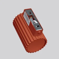 Wandleuchte Rot klein H: 10 cm Aluminium GU10 Indoor