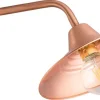 Wandleuchte Schirm in Kupfer aus Messing ANGELOS