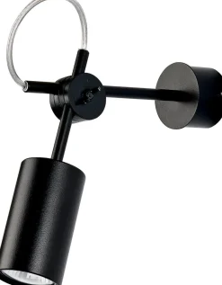 Wandleuchte Schwarz verstellbar